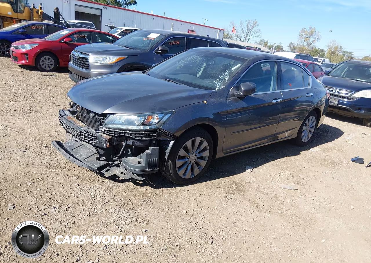 2013 Honda Accord Ex-L V-6 VIN:1HGCR3F84DA031674 - 2