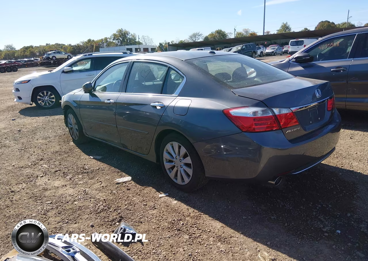2013 Honda Accord Ex-L V-6 VIN:1HGCR3F84DA031674 - 3