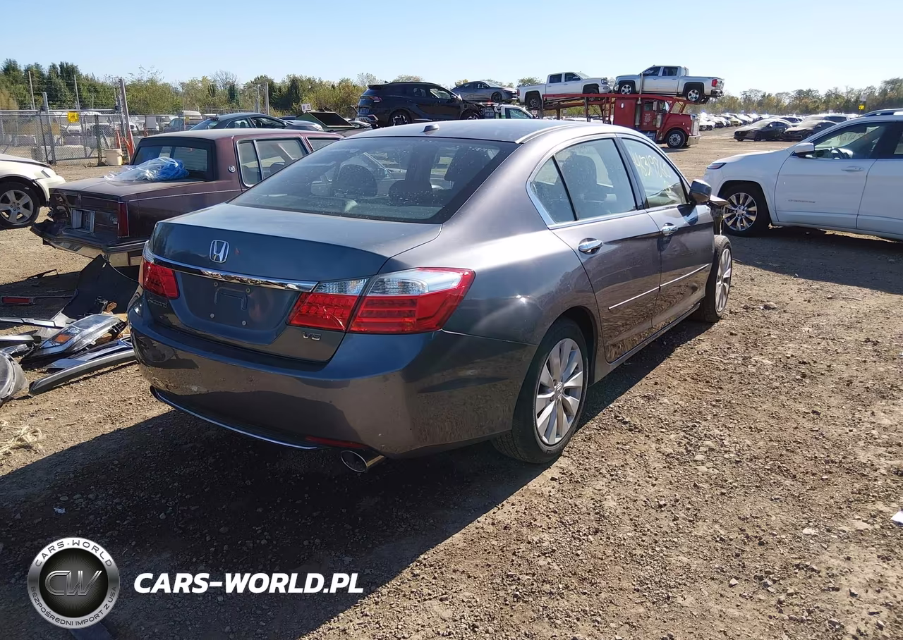 2013 Honda Accord Ex-L V-6 VIN:1HGCR3F84DA031674 - 4