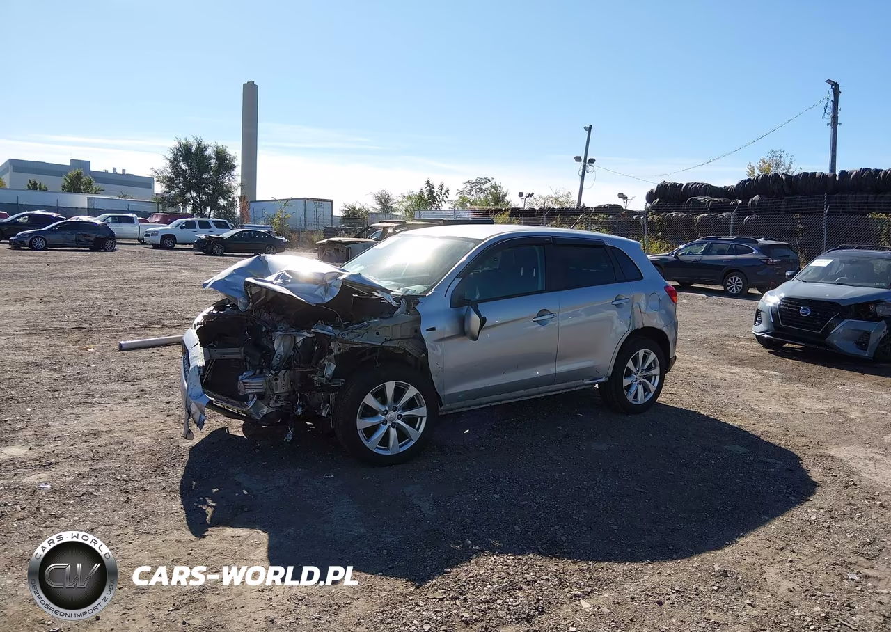 2015 Mitsubishi Outlander Sport Es VIN:4A4AP3AU4FE004317 - 2