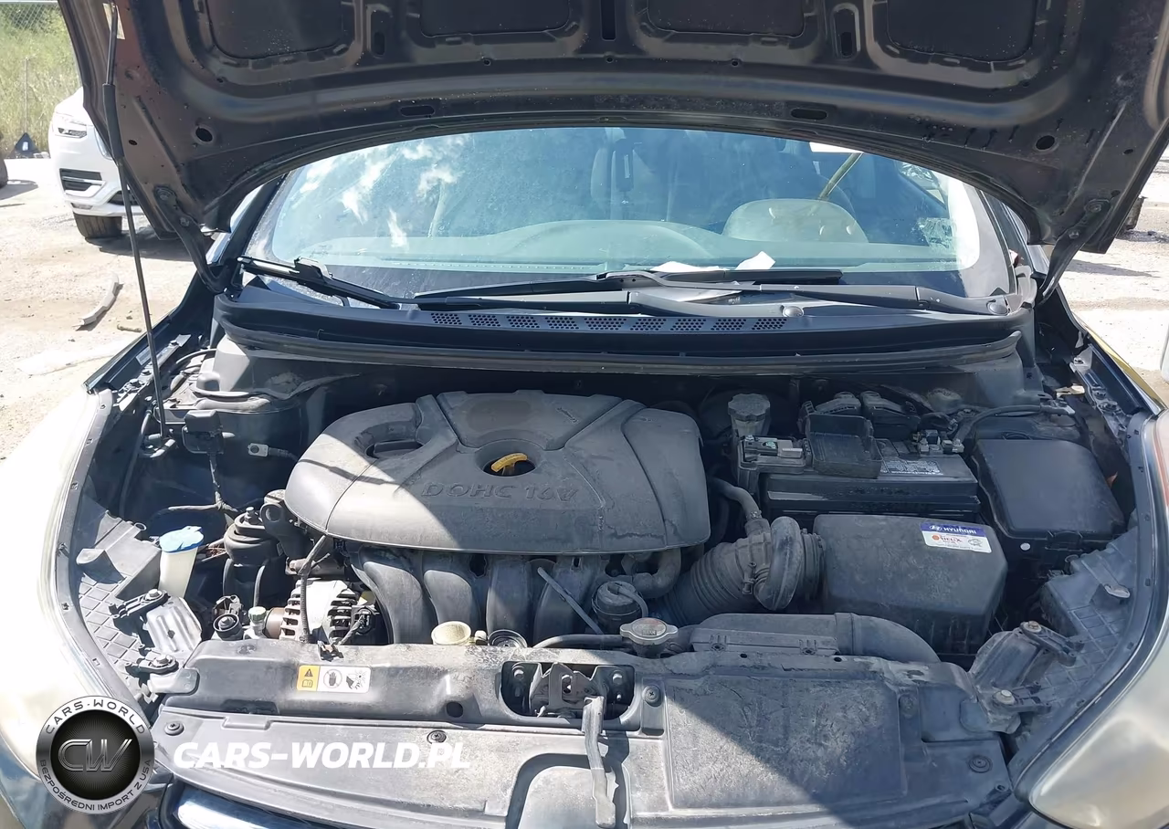 2013 Hyundai Elantra Gls VIN:KMHDH4AE1DU608082 - 10