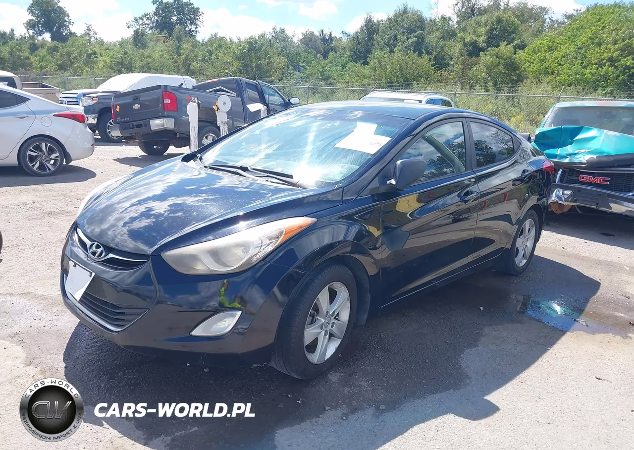 2013 Hyundai Elantra Gls VIN:KMHDH4AE1DU608082 - 2