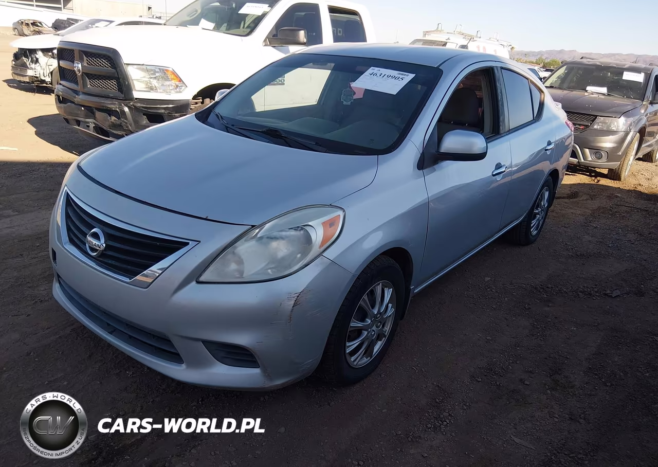 2013 Nissan Versa 1.6 Sv VIN:3N1CN7AP3DL822158 - 2
