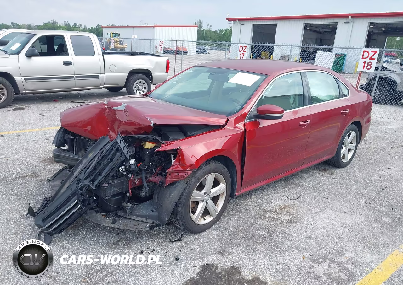 2015 Volkswagen Passat 1.8T Se VIN:1VWBS7A38FC019162 - 2