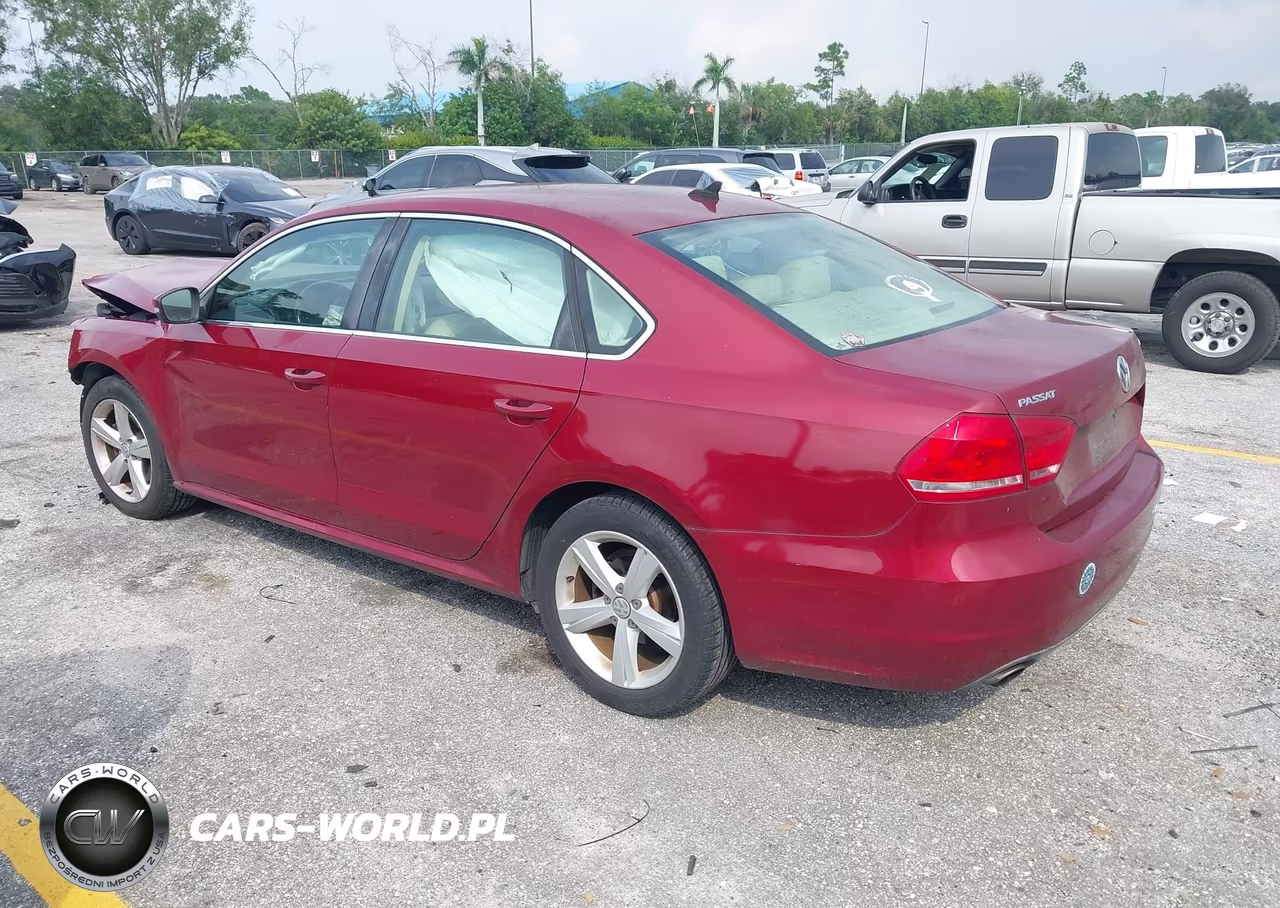 2015 Volkswagen Passat 1.8T Se VIN:1VWBS7A38FC019162 - 3