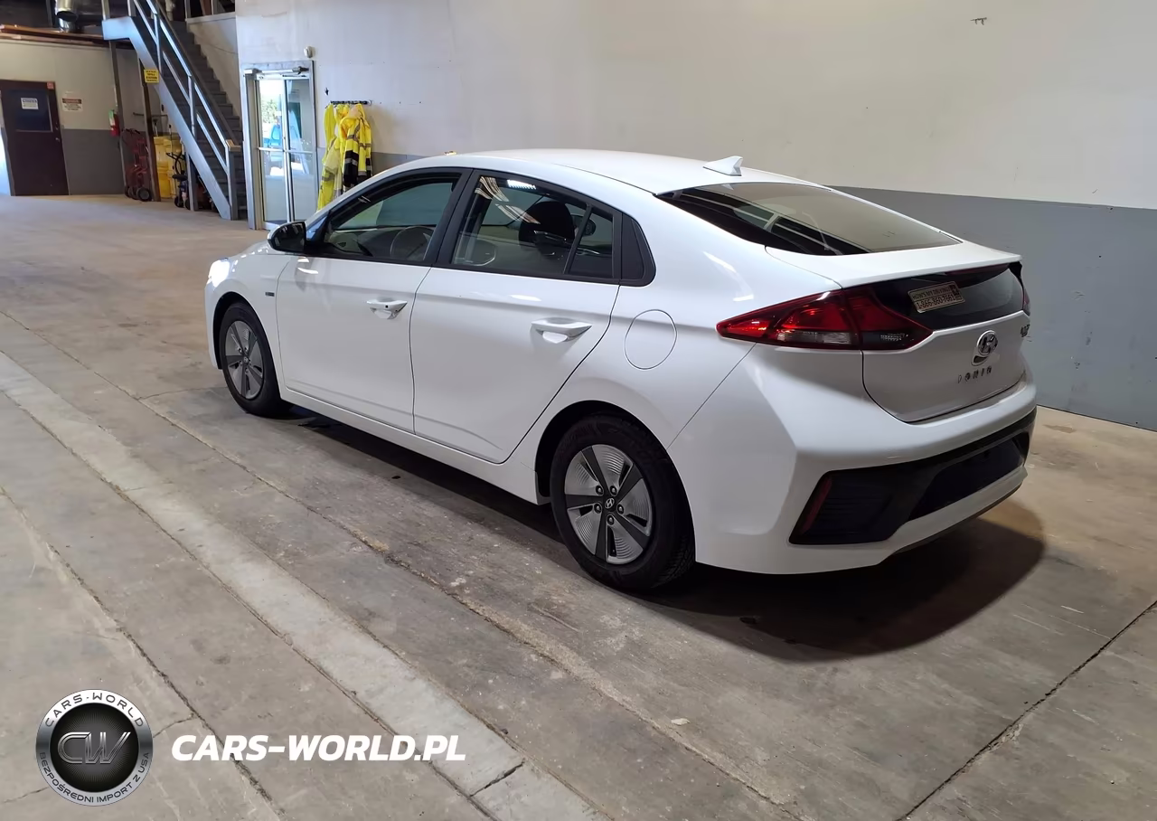 2019 Hyundai Ioniq Hybrid Blue VIN:KMHC65LC1KU160166 - 3