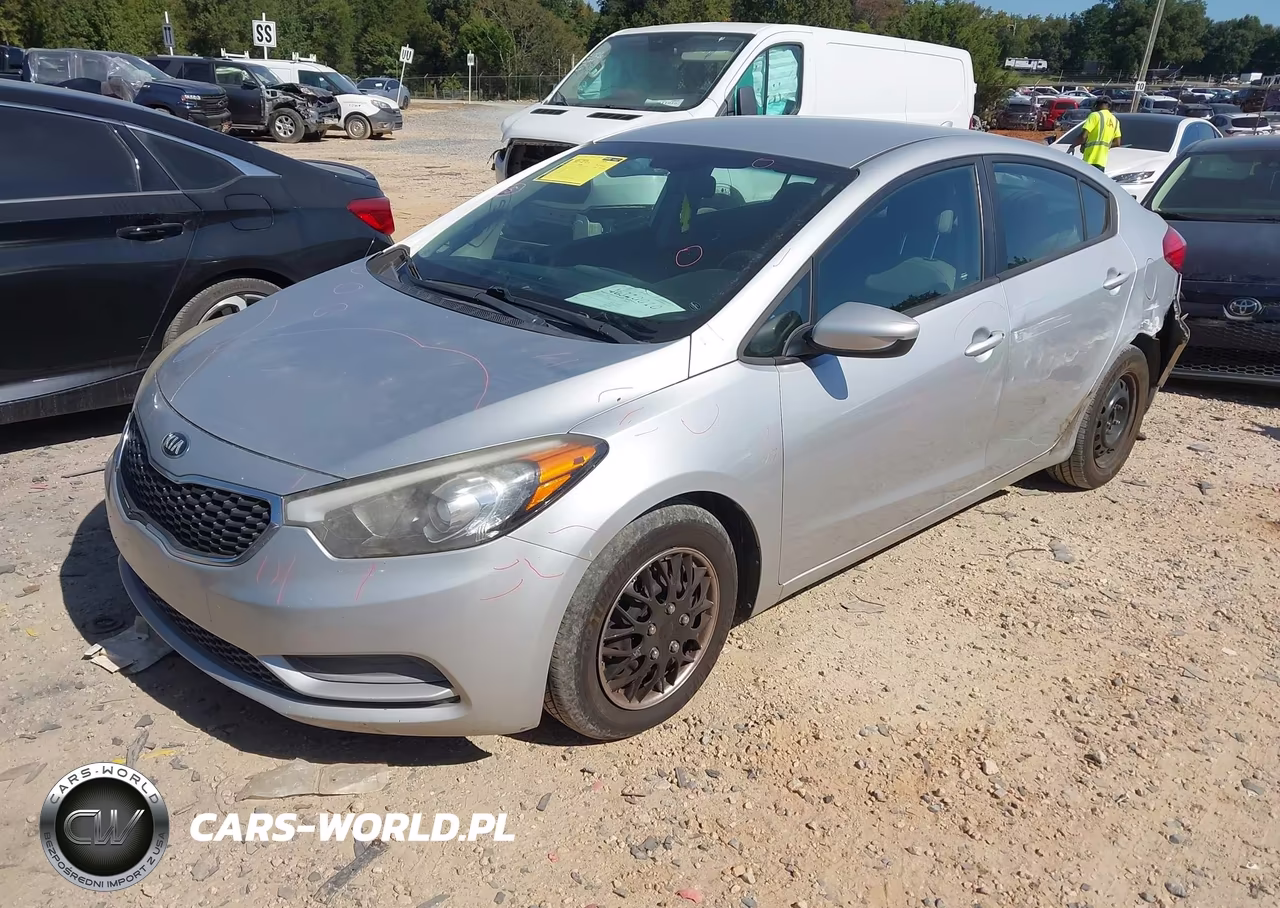 2015 Kia Forte Lx VIN:KNAFK4A65F5338548 - 2