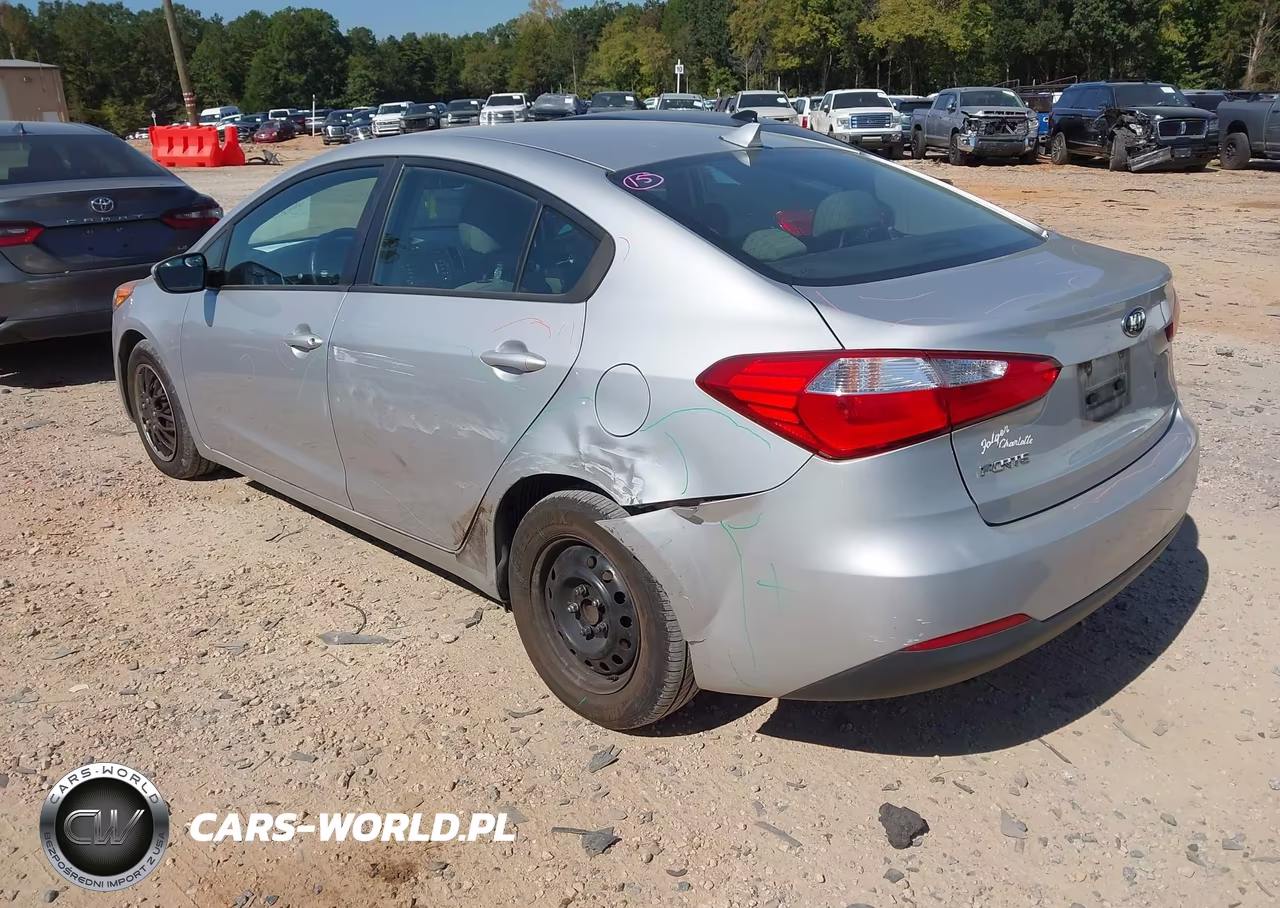 2015 Kia Forte Lx VIN:KNAFK4A65F5338548 - 3