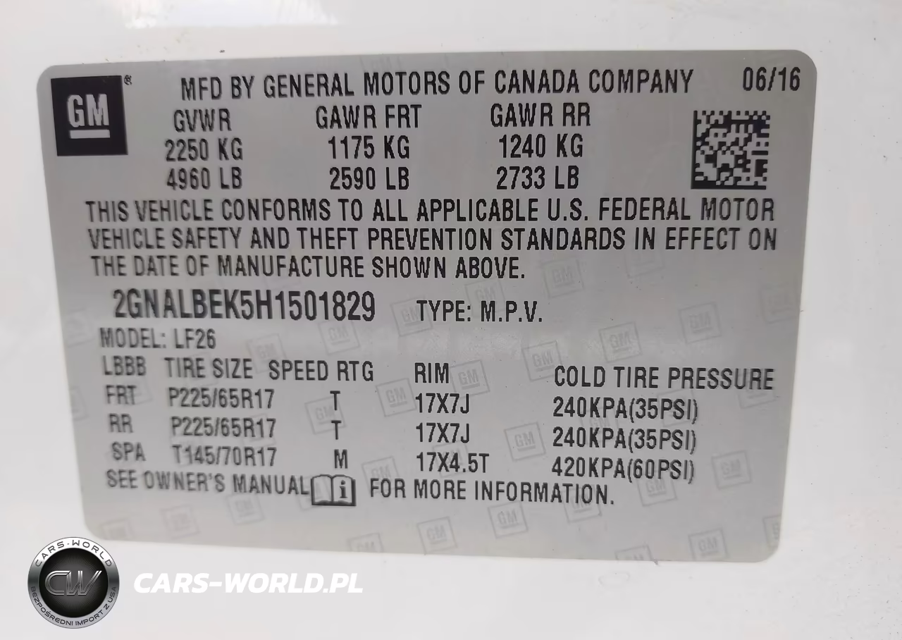 2017 Chevrolet Equinox Ls VIN:2GNALBEK5H1501829 - 9