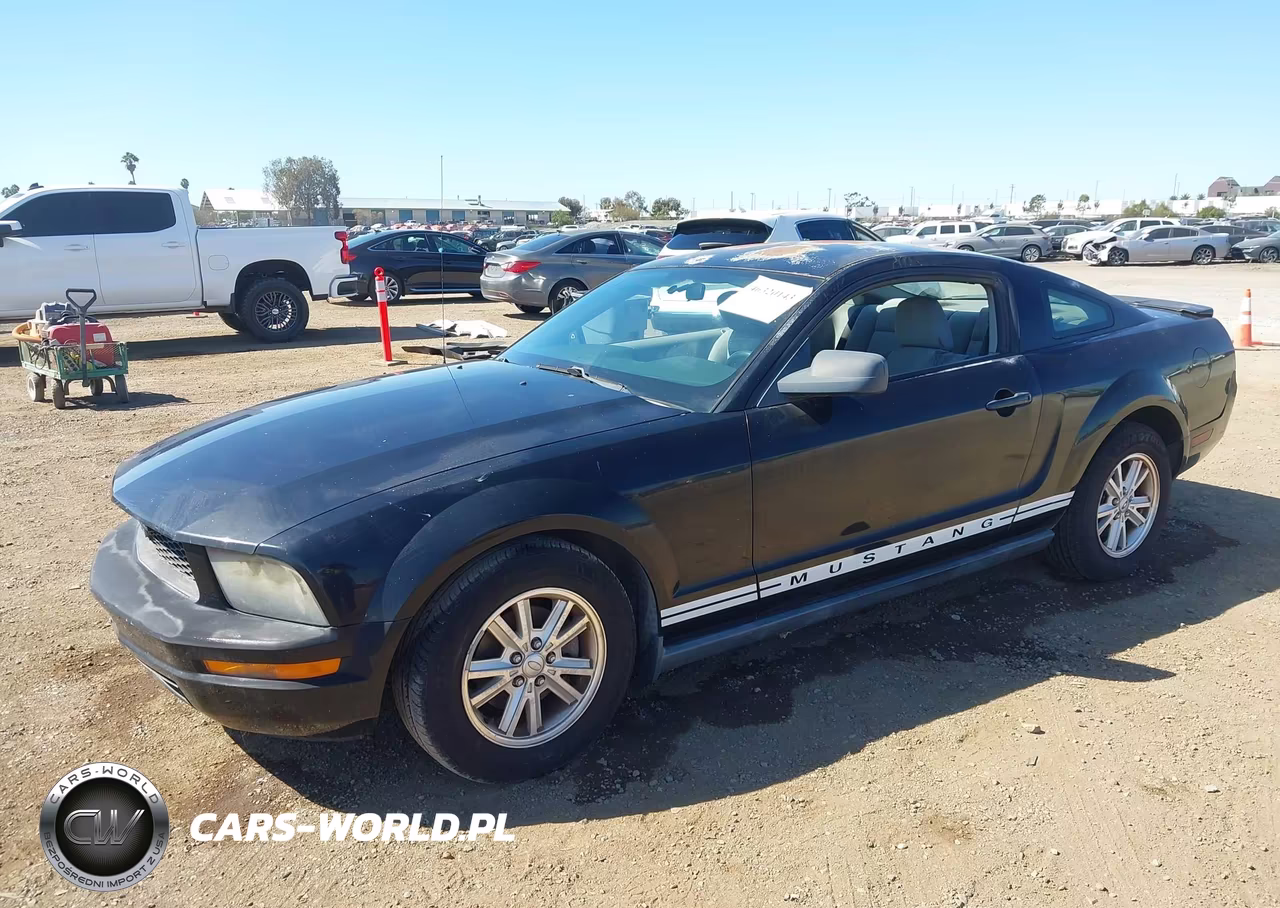 2007 Ford Mustang V6 Deluxe-V6 Premium VIN:1ZVFT80N675354322 - 2