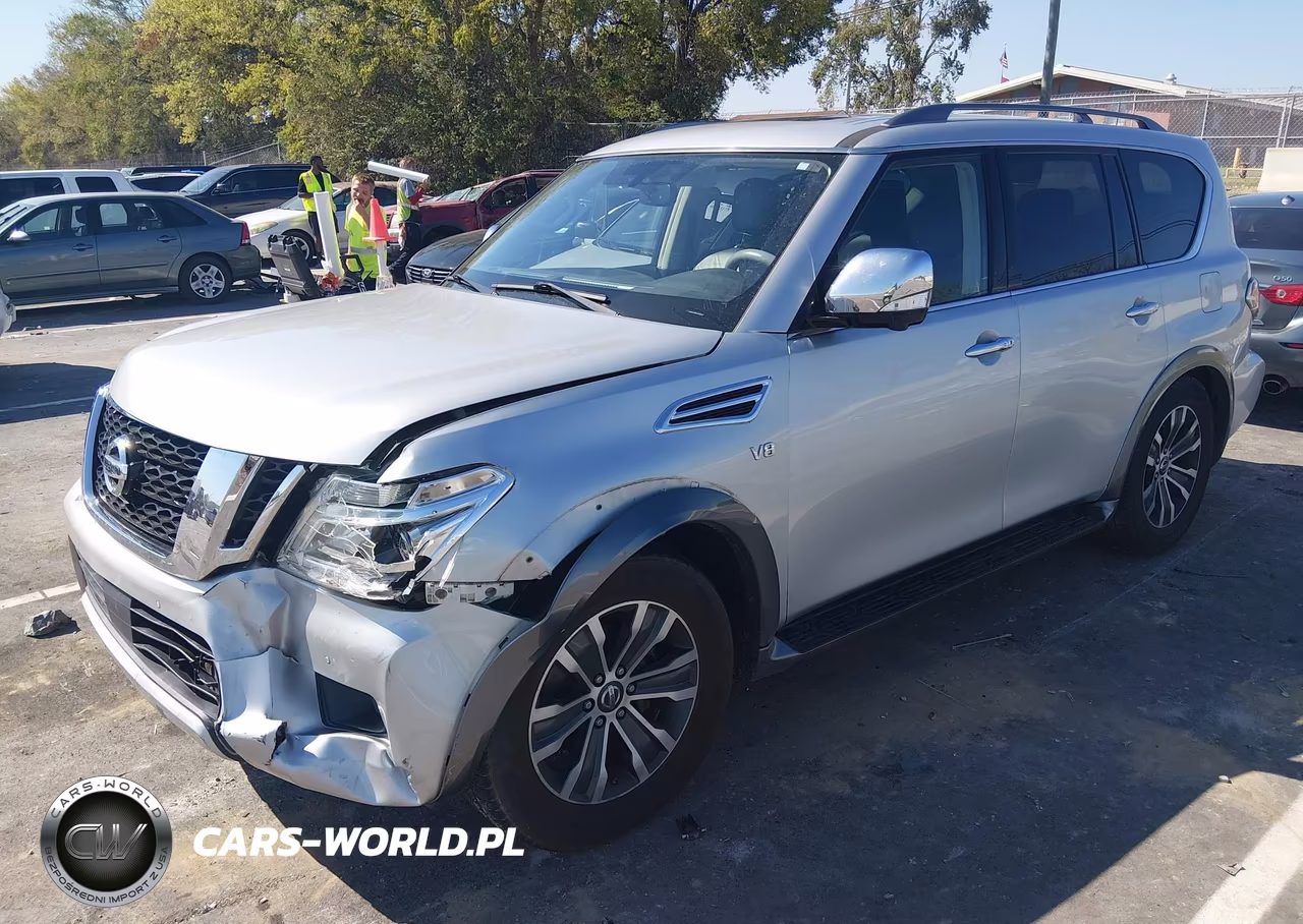 2018 Nissan Armada Sl VIN:JN8AY2NC9J9556918 - 2