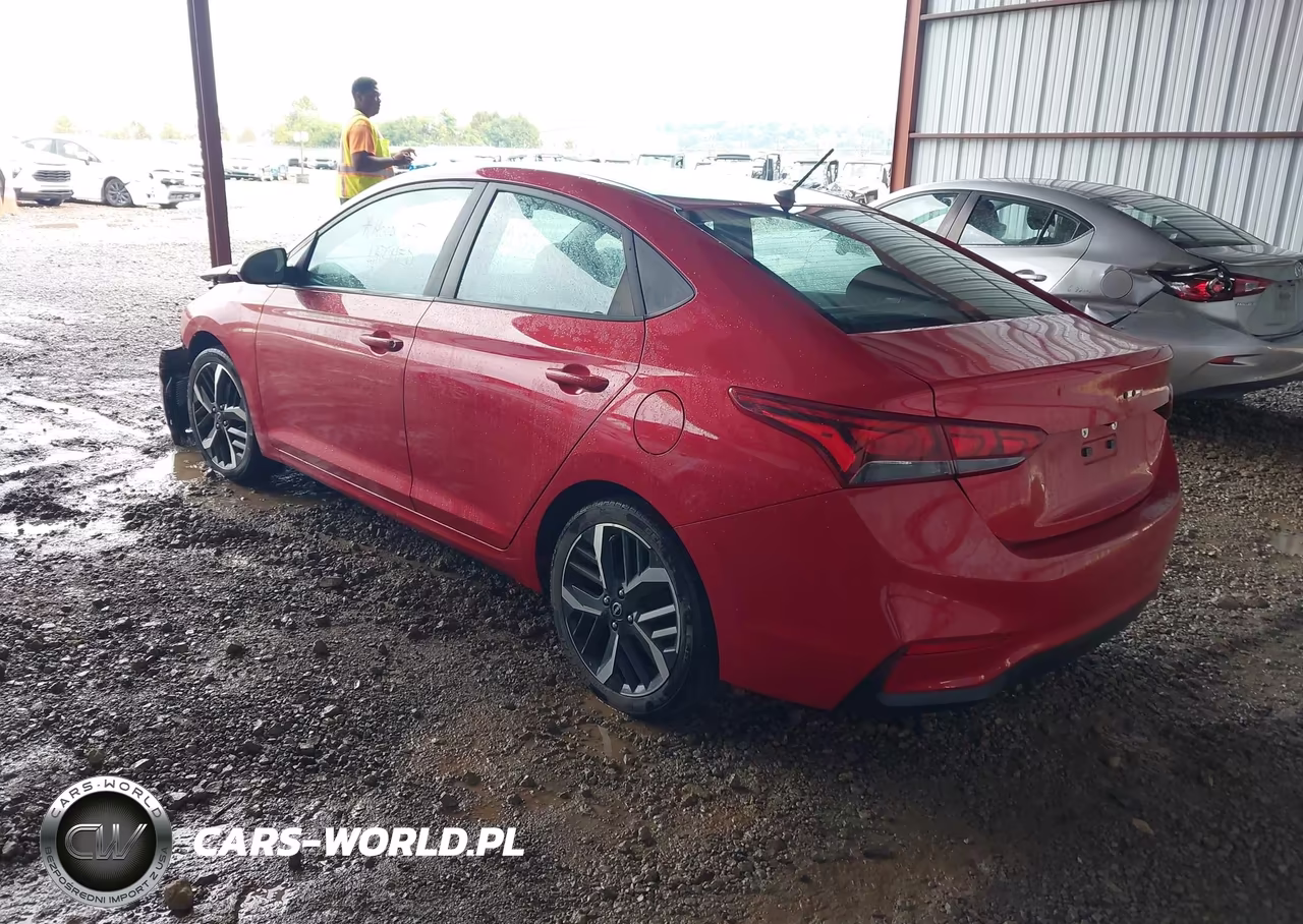 2022 Hyundai Accent Se VIN:3KPC24A69NE166047 - 3