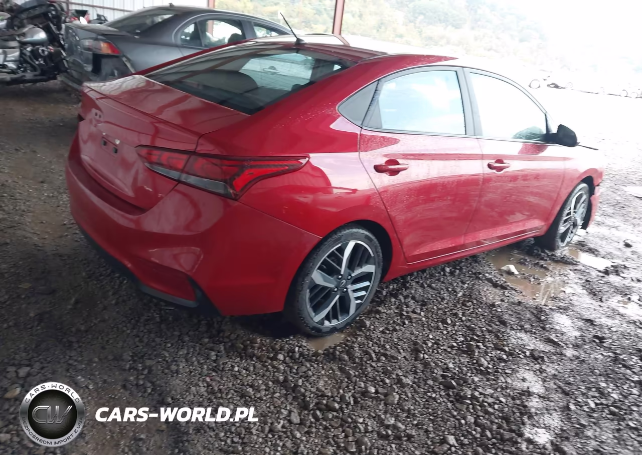 2022 Hyundai Accent Se VIN:3KPC24A69NE166047 - 4