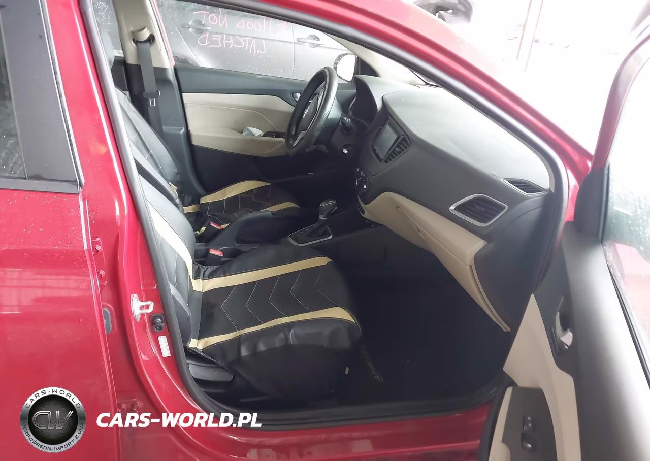 2022 Hyundai Accent Se VIN:3KPC24A69NE166047 - 5