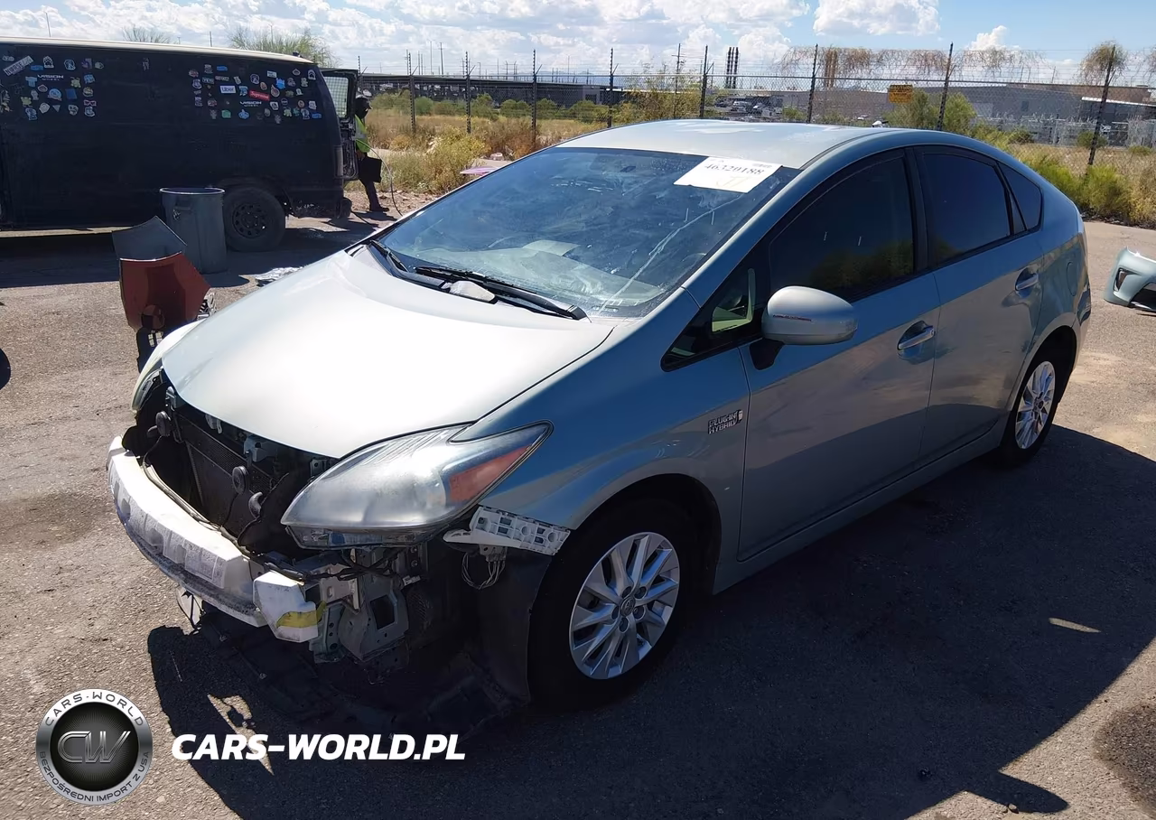 2012 Toyota Prius Plug-In VIN:JTDKN3DP2C3014312 - 2