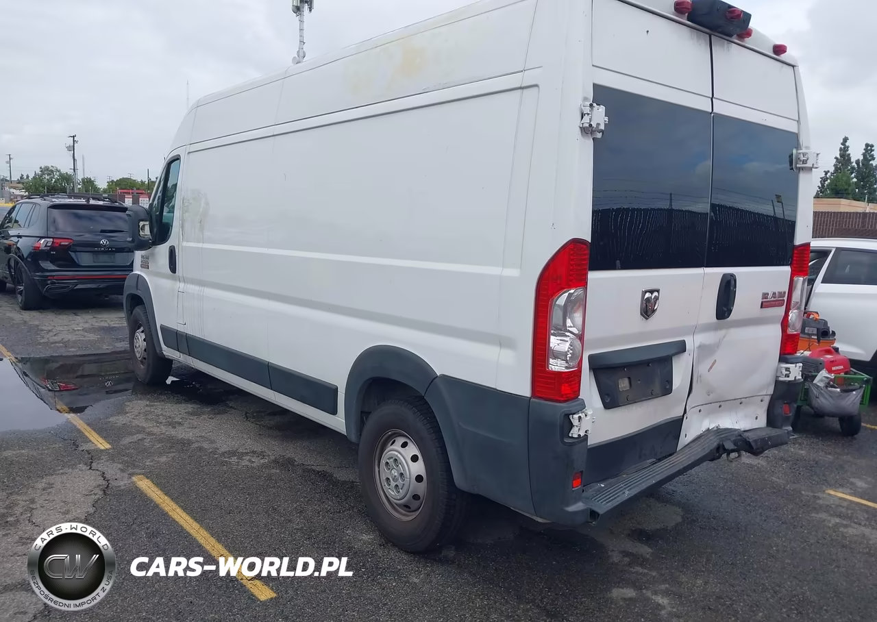 2021 Ram Promaster 2500 High Roof 159 Wb VIN:3C6LRVDG5ME554372 - 3