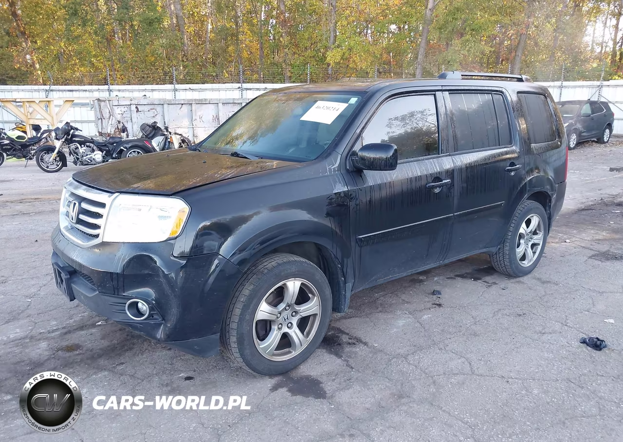 2013 Honda Pilot Ex-L VIN:5FNYF4H52DB504548 - 2