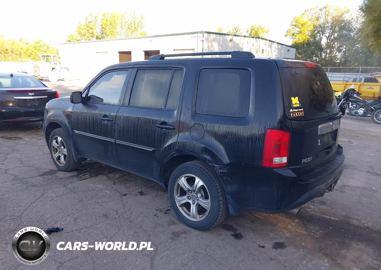 2013 Honda Pilot Ex-L VIN:5FNYF4H52DB504548 - 3