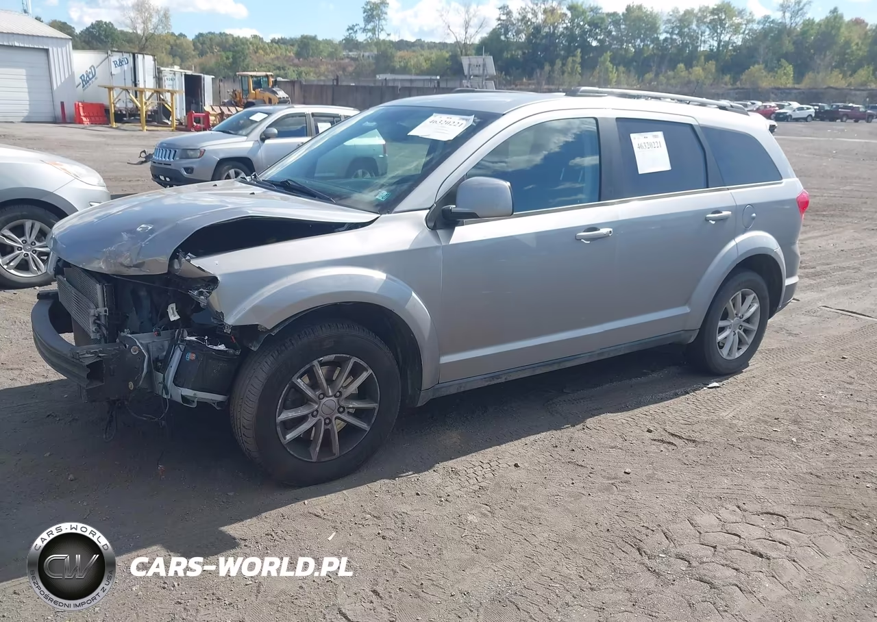 2017 Dodge Journey Sxt Awd VIN:3C4PDDBG8HT623806 - 2