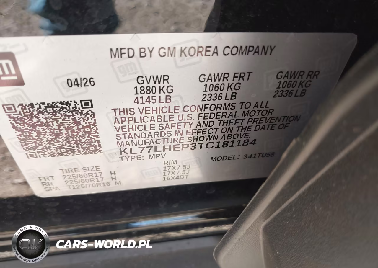 2026 Chevrolet Trax Fwd Lt VIN:KL77LHEP3TC181184 - 9
