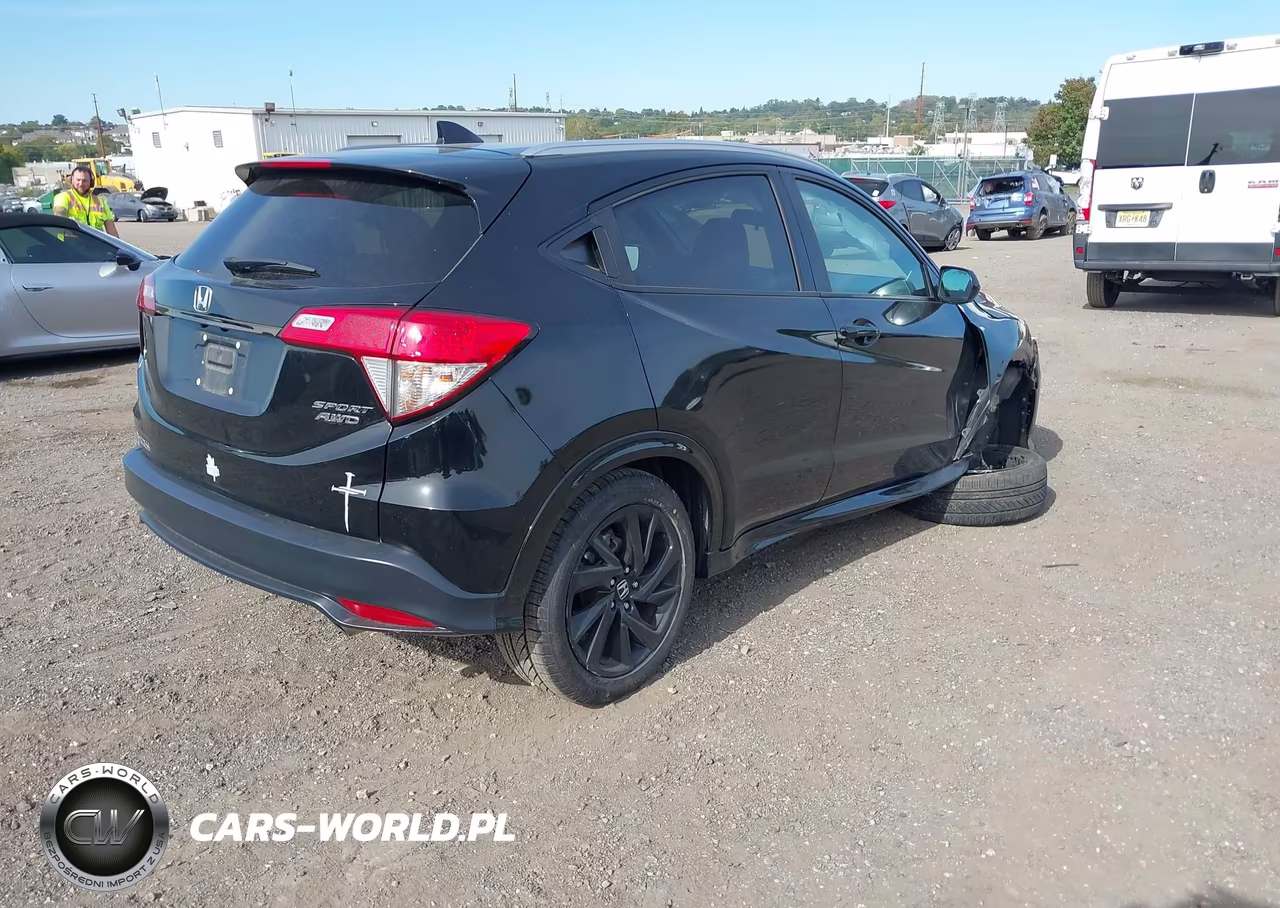 2021 Honda Hr-V Awd Sport VIN:3CZRU6H17MM753274 - 4
