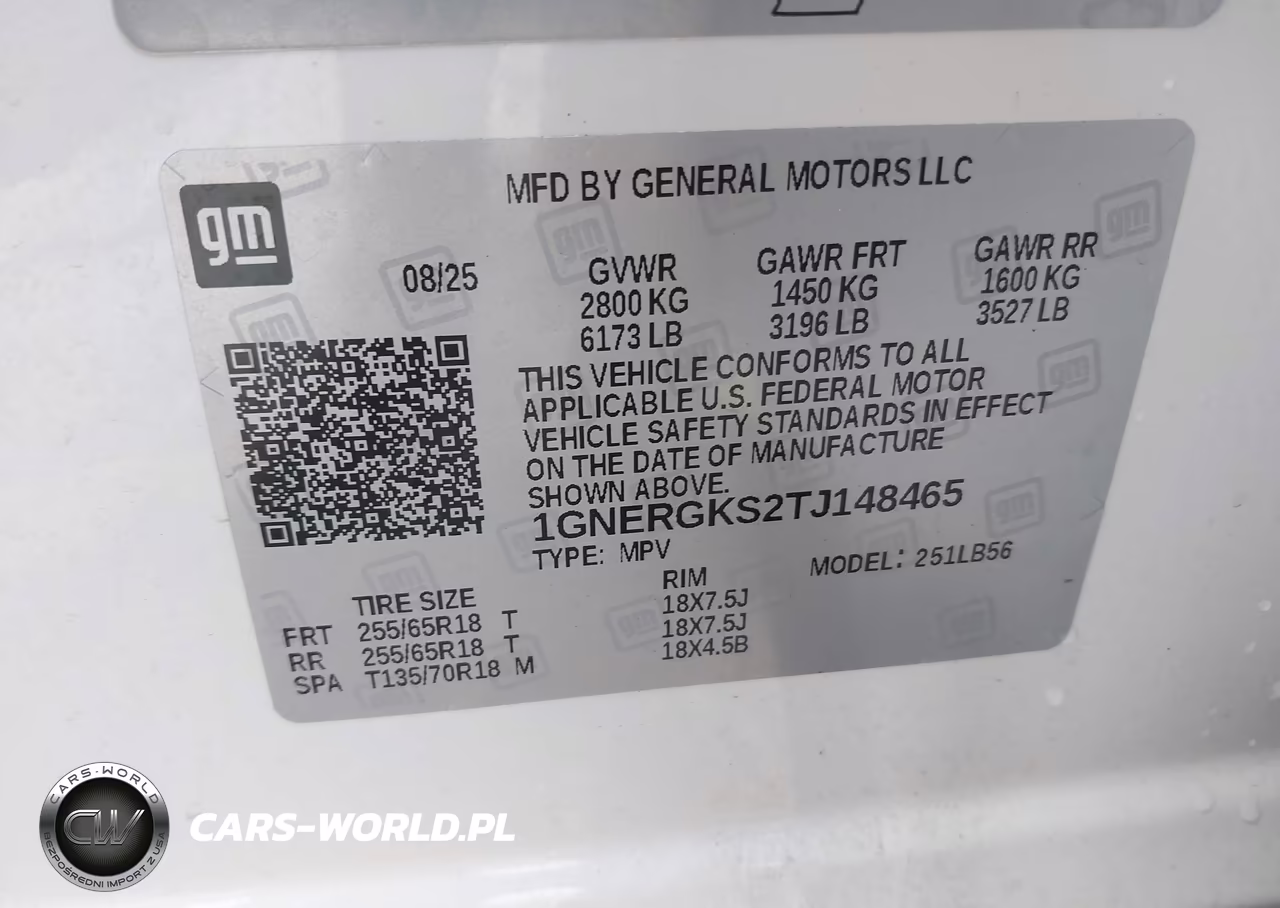 2026 Chevrolet Traverse Fwd Lt VIN:1GNERGKS2TJ148465 - 9