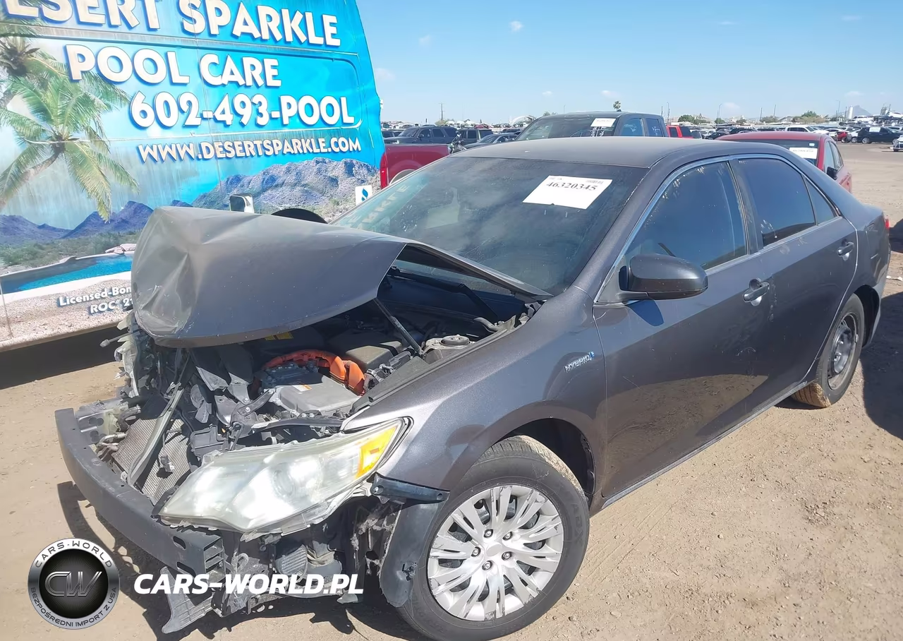 2013 Toyota Camry Hybrid Le VIN:4T1BD1FK9DU092585 - 2