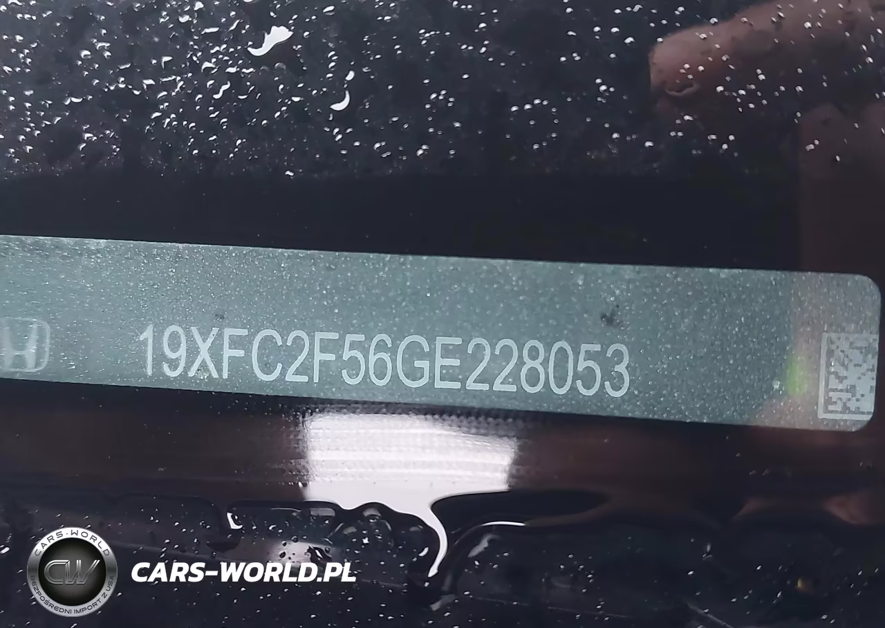 2016 Honda Civic Lx VIN:19XFC2F56GE228053 - 17