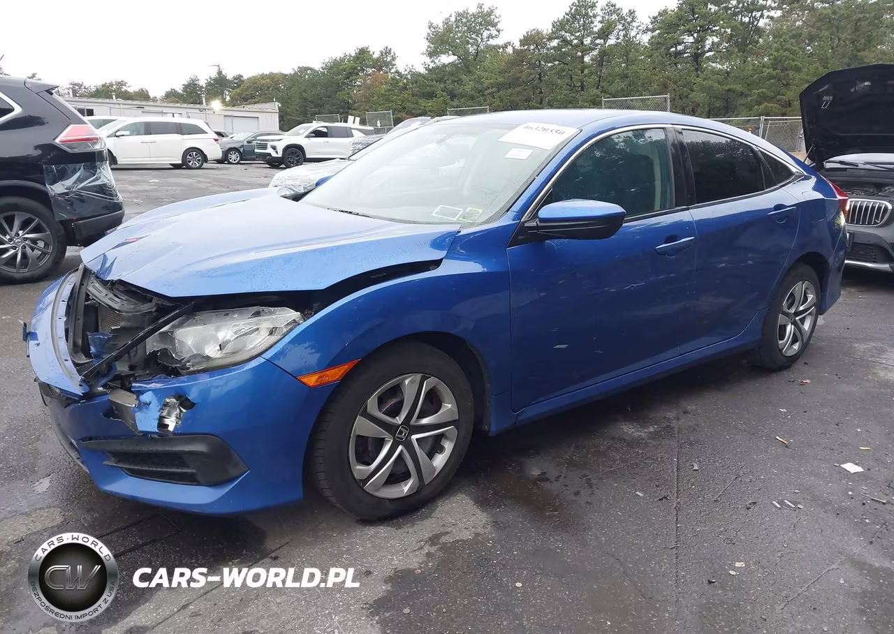 2016 Honda Civic Lx VIN:19XFC2F56GE228053 - 2