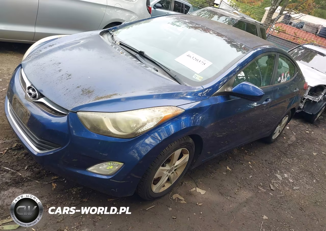 2013 Hyundai Elantra Gls VIN:KMHDH4AE4DU789548 - 2