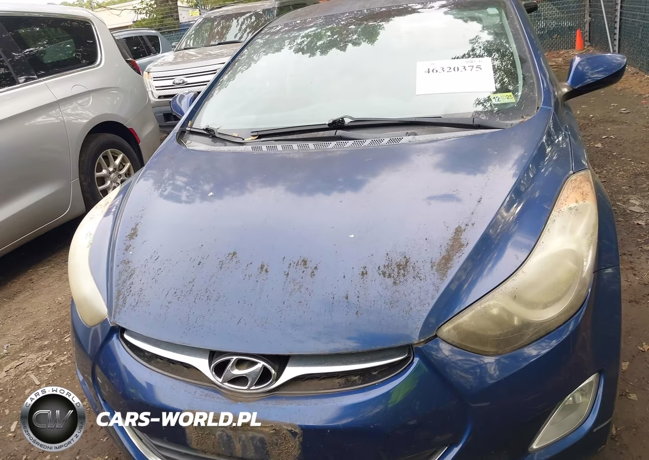 2013 Hyundai Elantra Gls VIN:KMHDH4AE4DU789548 - 6