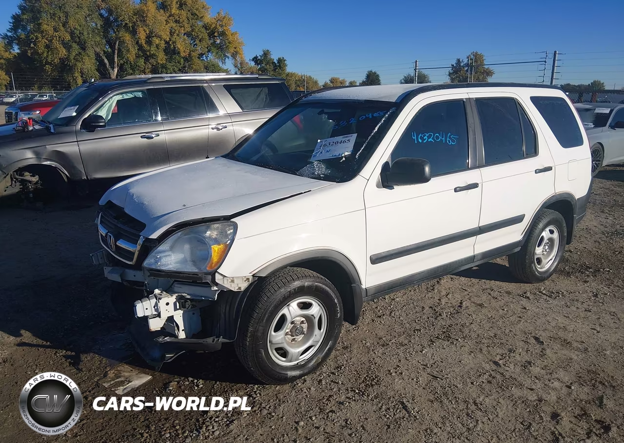 2004 Honda Cr-V Lx VIN:JHLRD77474C046381 - 2