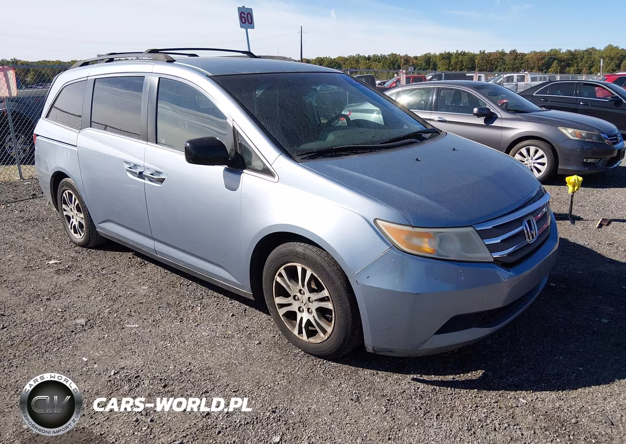 2011 Honda Odyssey Ex VIN:5FNRL5H43BB020637 - 1
