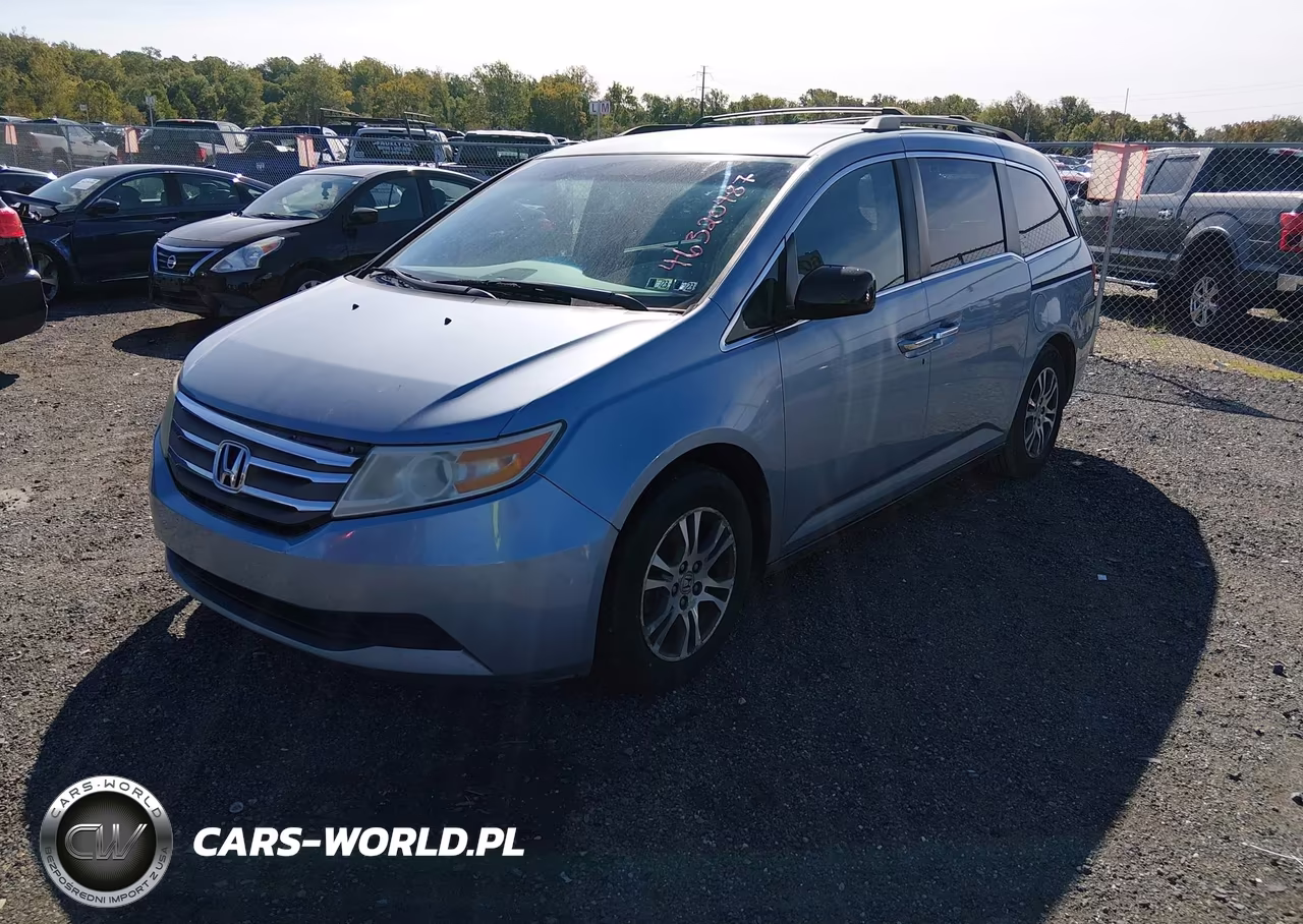 2011 Honda Odyssey Ex VIN:5FNRL5H43BB020637 - 2