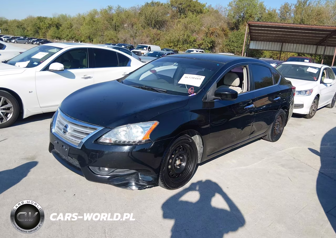 2013 Nissan Sentra Sv VIN:3N1AB7AP5DL644432 - 2
