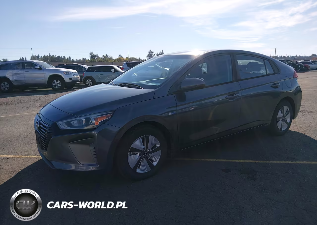 2018 Hyundai Ioniq Hybrid Blue VIN:KMHC65LC2JU100623 - 2