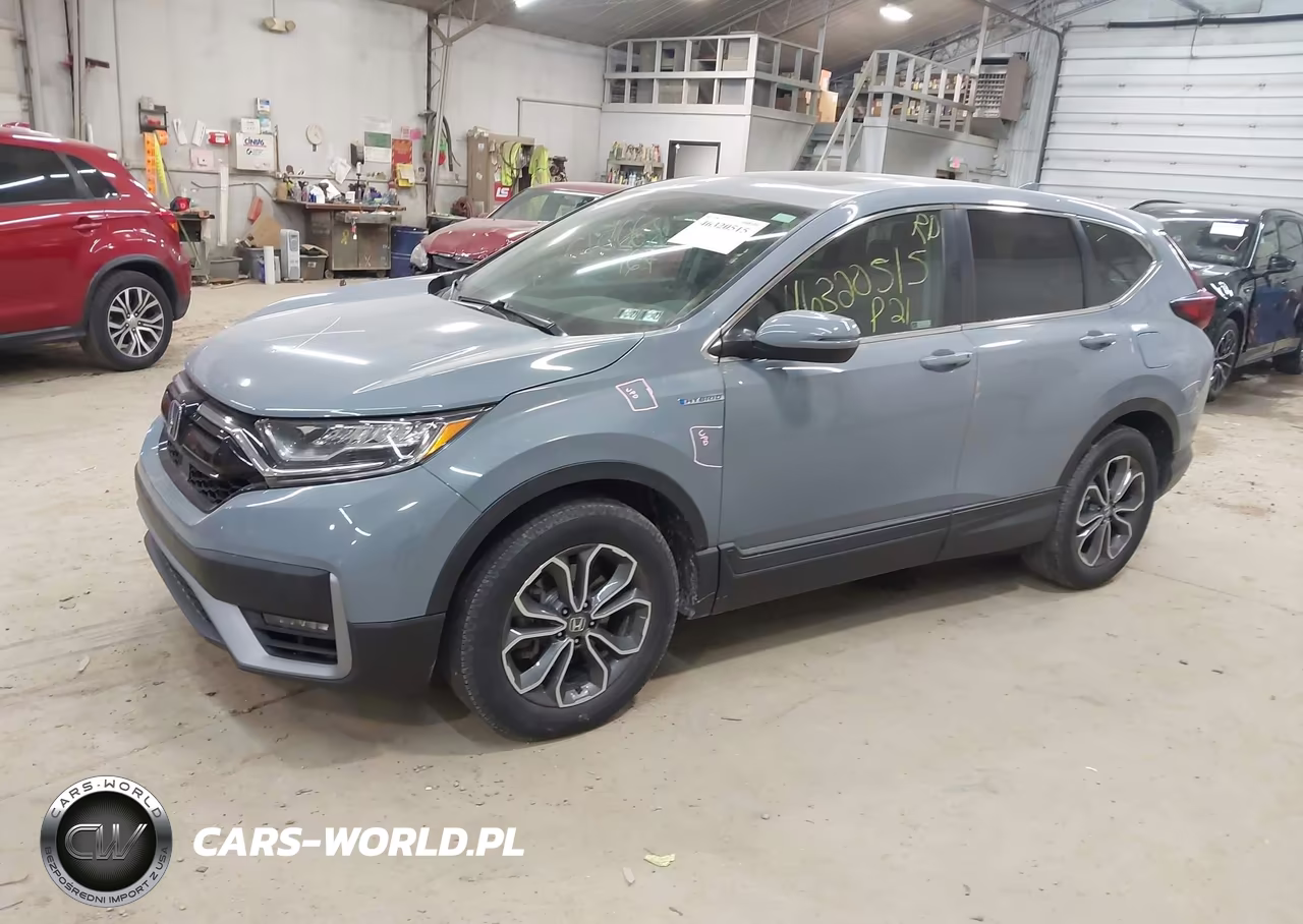 2021 Honda Cr-V Hybrid Ex-L VIN:7FART6H88ME021380 - 2