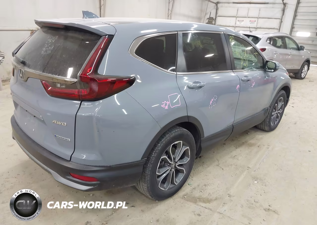 2021 Honda Cr-V Hybrid Ex-L VIN:7FART6H88ME021380 - 4