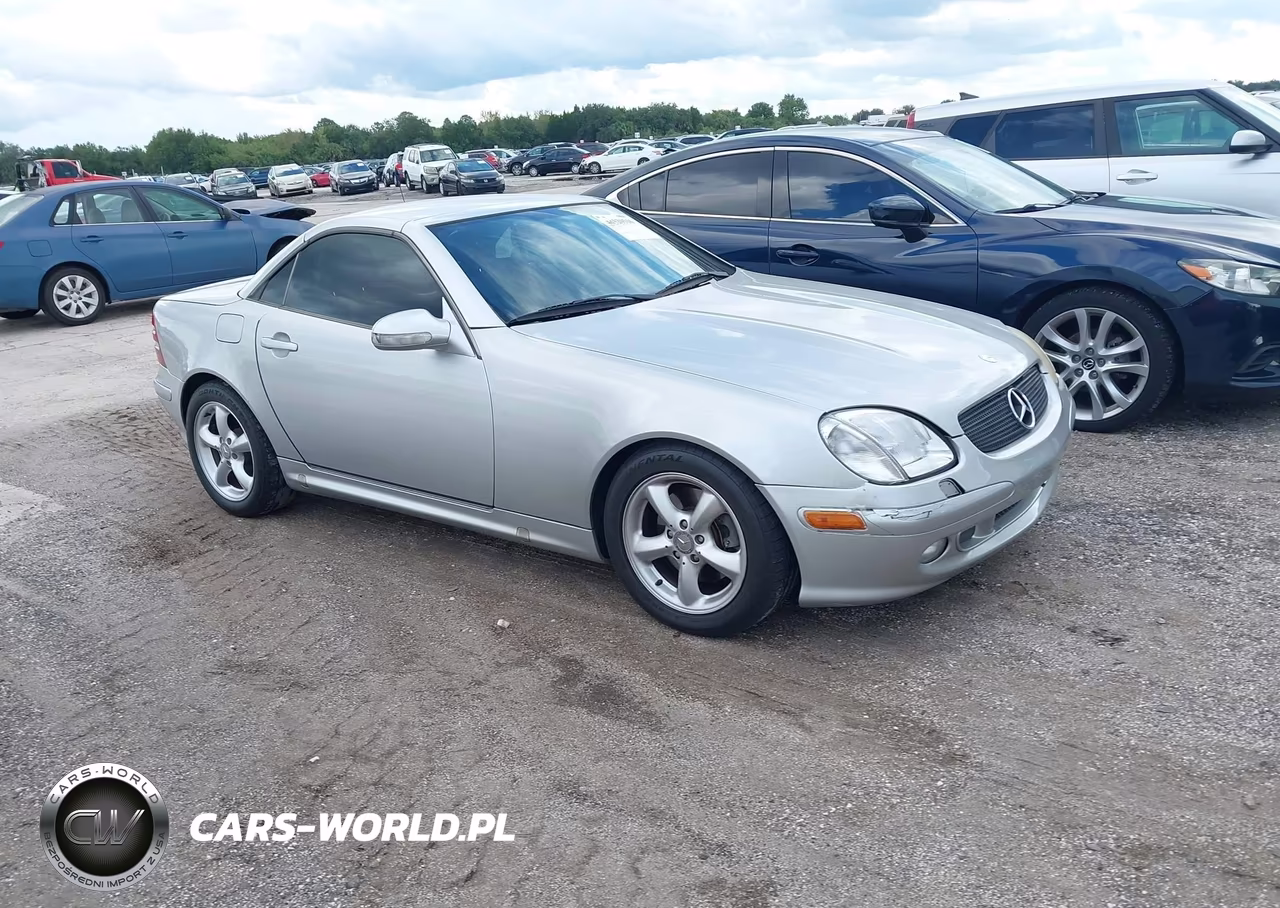 2001 Mercedes-Benz Slk 320 VIN:WDBKK65F81F224634 - 1