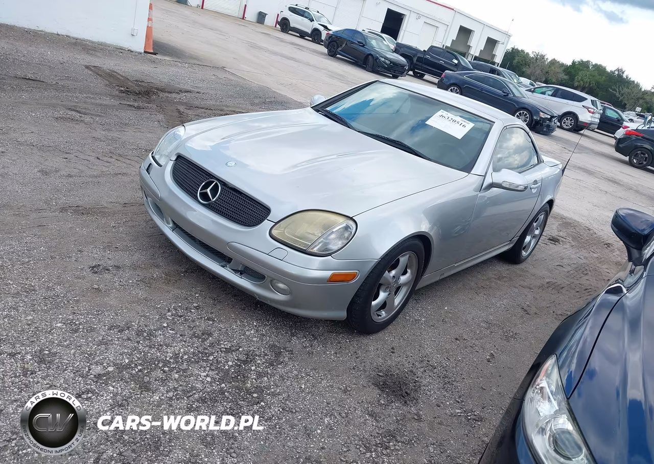 2001 Mercedes-Benz Slk 320 VIN:WDBKK65F81F224634 - 2