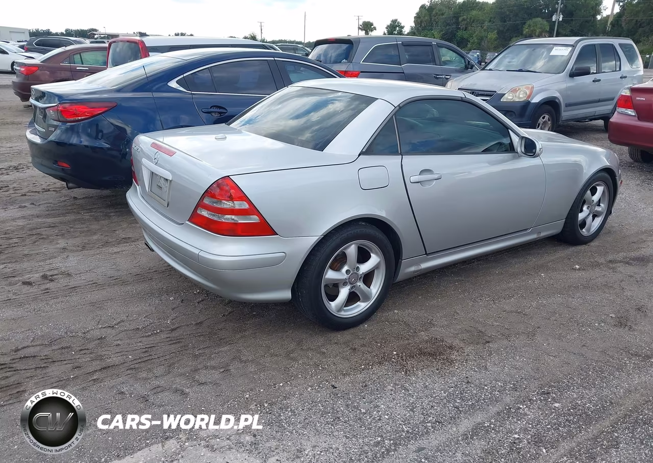 2001 Mercedes-Benz Slk 320 VIN:WDBKK65F81F224634 - 4