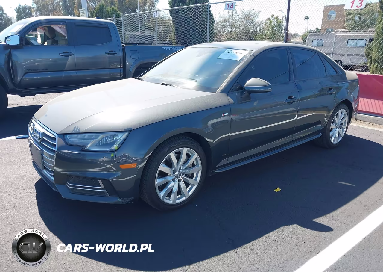 2018 Audi A4 2.0T Premium-2.0T Tech Premium VIN:WAUDNAF46JN017843 - 2
