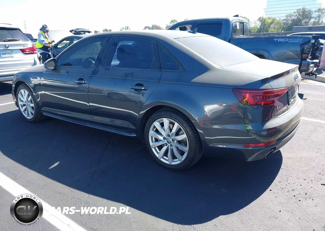 2018 Audi A4 2.0T Premium-2.0T Tech Premium VIN:WAUDNAF46JN017843 - 3
