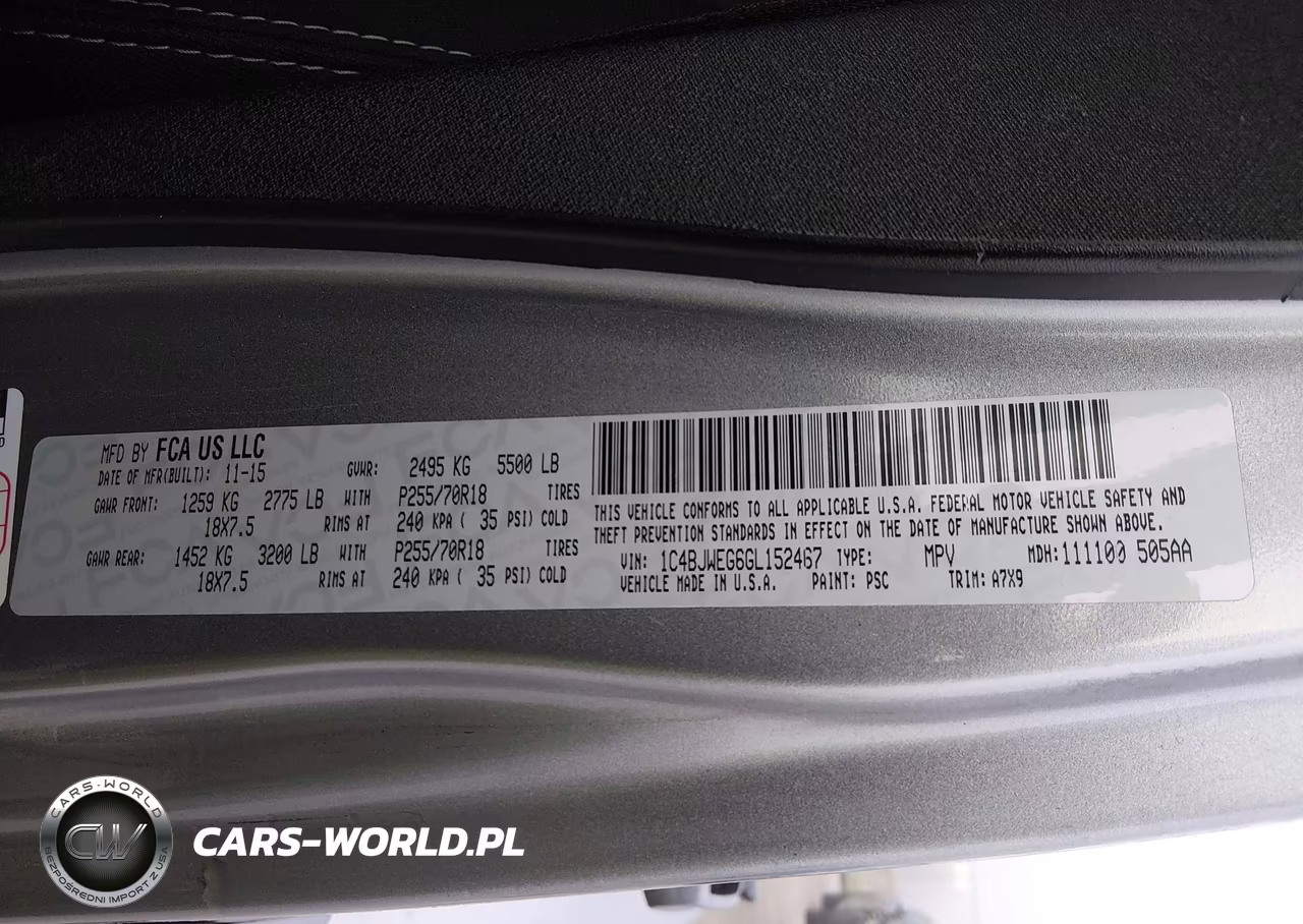 2016 Jeep Wrangler Unlimited Sahara VIN:1C4BJWEG6GL152467 - 9