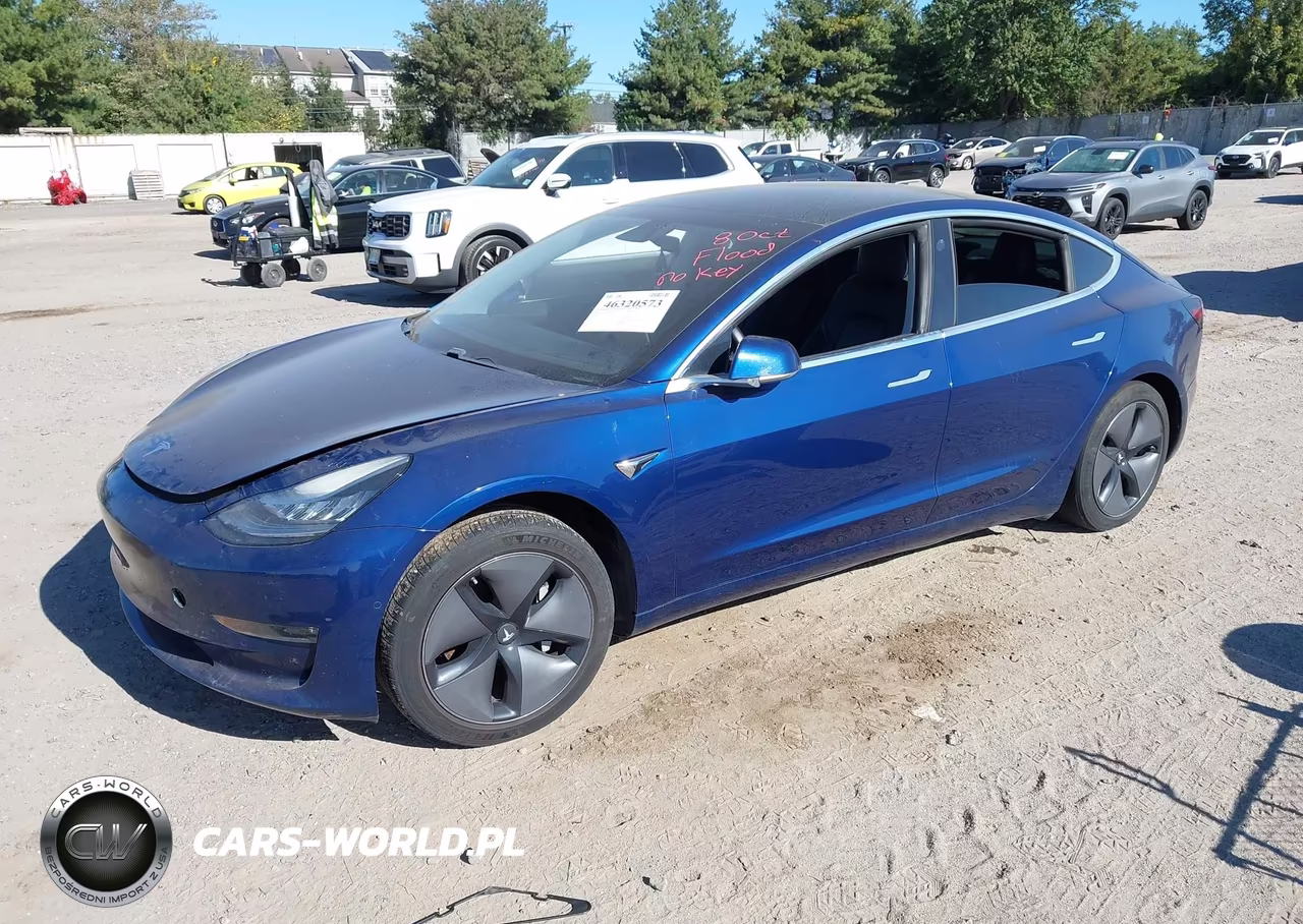 2019 Tesla Model 3 Long Range-Mid Range-Standard Range-Standard Range Plus VIN:5YJ3E1EA9KF309251 - 2