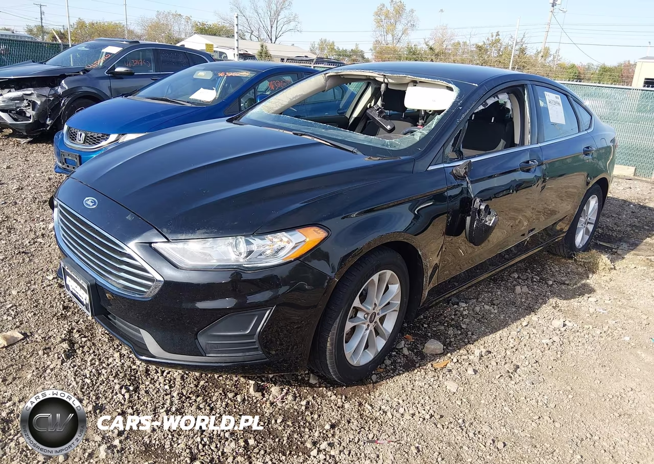 2020 Ford Fusion Se VIN:3FA6P0HD1LR219749 - 2