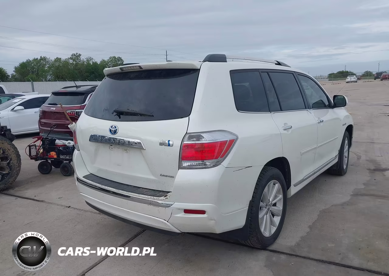 2013 Toyota Highlander Hybrid Limited V6 VIN:JTEDC3EH0D2011174 - 4