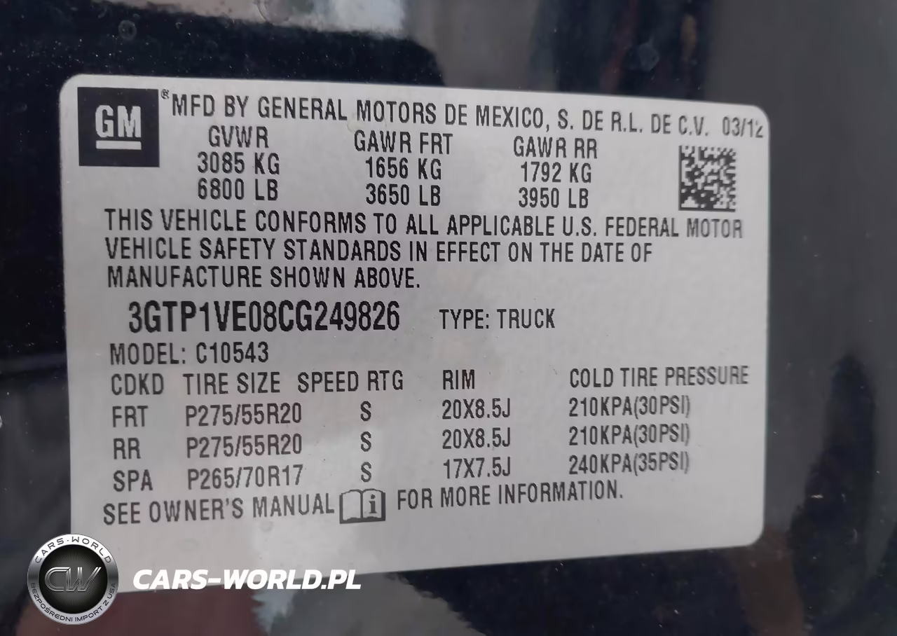2012 GMC Sierra 1500 Sle VIN:3GTP1VE08CG249826 - 9
