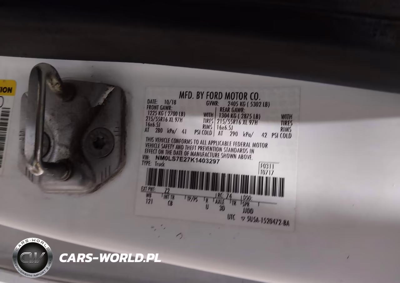 2019 Ford Transit Connect Xl VIN:NM0LS7E27K1403297 - 9
