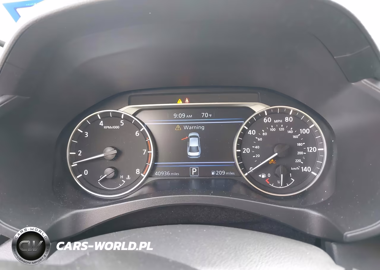 2025 Nissan Altima Sv Fwd VIN:1N4BL4DV7SN405930 - 7
